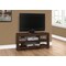 Monarch Specialties Tv Stand, 42 Inch, Console, Storage Shelves, Living Room, Bedroom, Laminate, Brown I 2554 - alternate 4